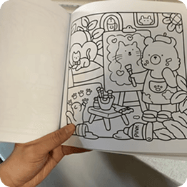Coloring page shared by Esty customer