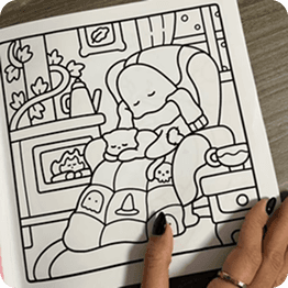 Coloring page shared by Amazon customer
